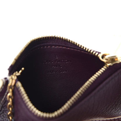 Louis Vuitton Suhali Key Pouch Prune 6 of 6
