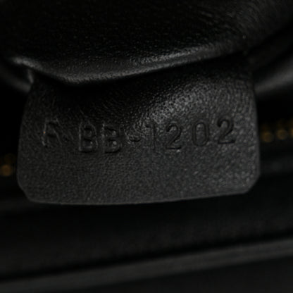 Celine Shiny Calfskin Small Triomphe Black 7 of 10