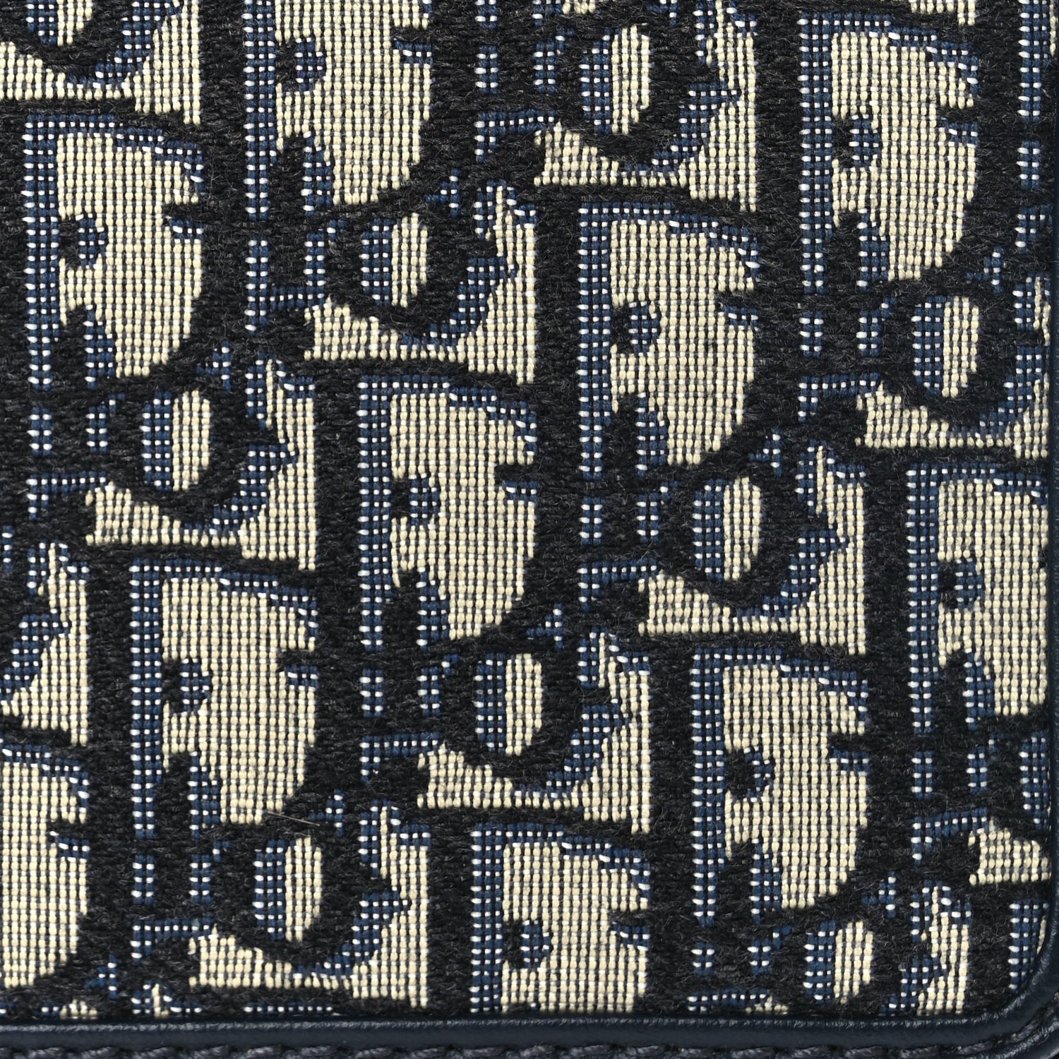 Christian Dior Oblique 30 Montaigne Flap Bag Blue 6 of 8