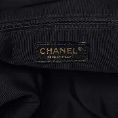 Chanel Calfskin Embroidered Ca D’Oro Tote Black 7 of 11