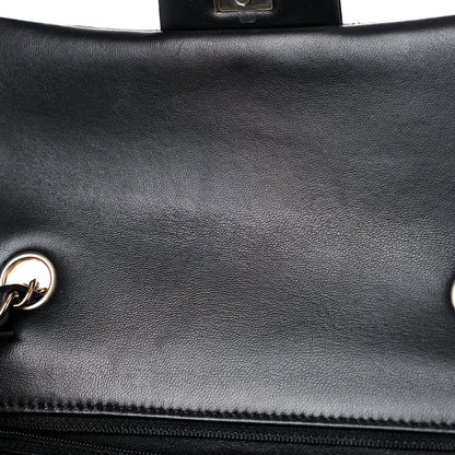 Chanel Lambskin Quilted Mini Rectangular Flap Black 10 of 11