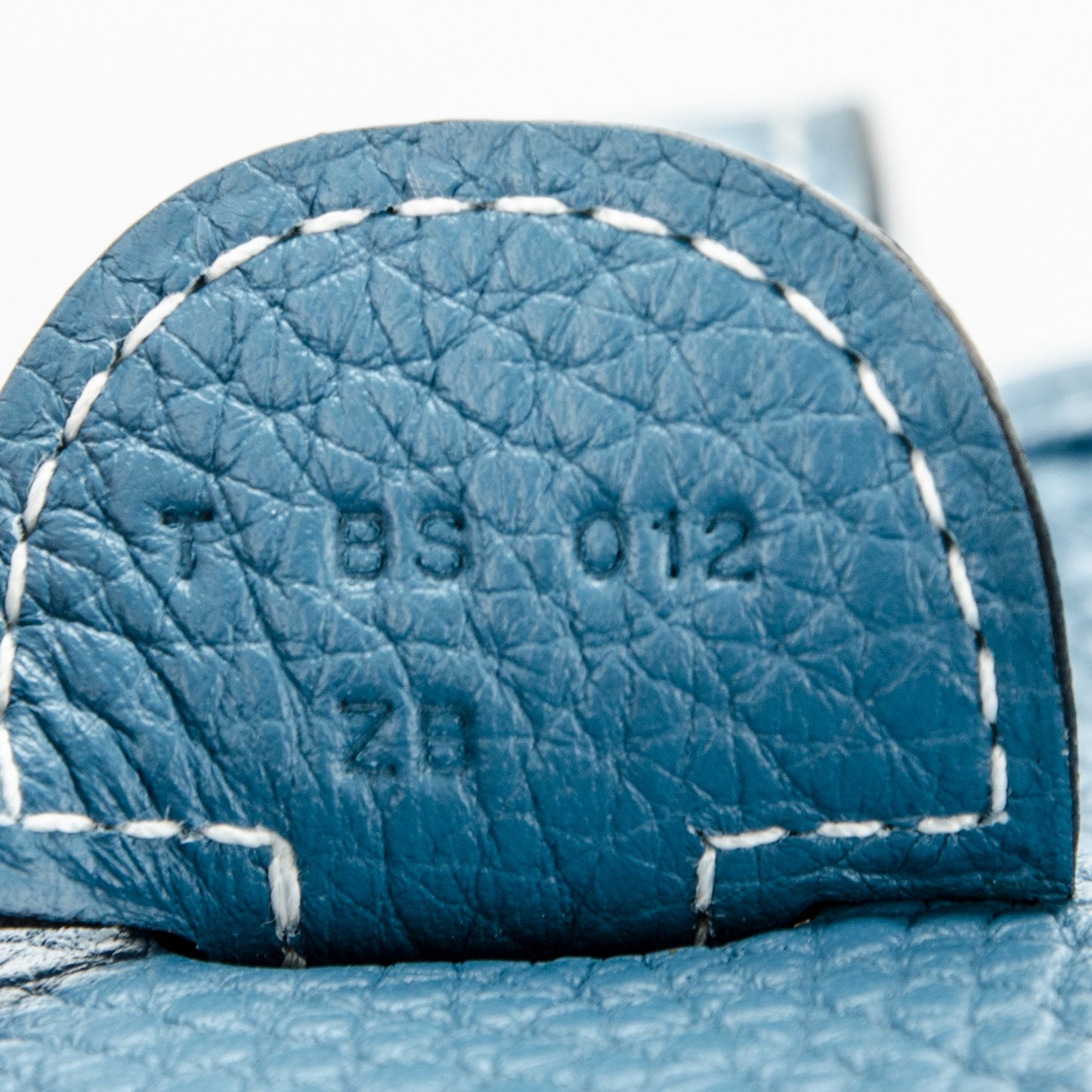 Taurillon Clemence Evelyne III GM Blue Jean
