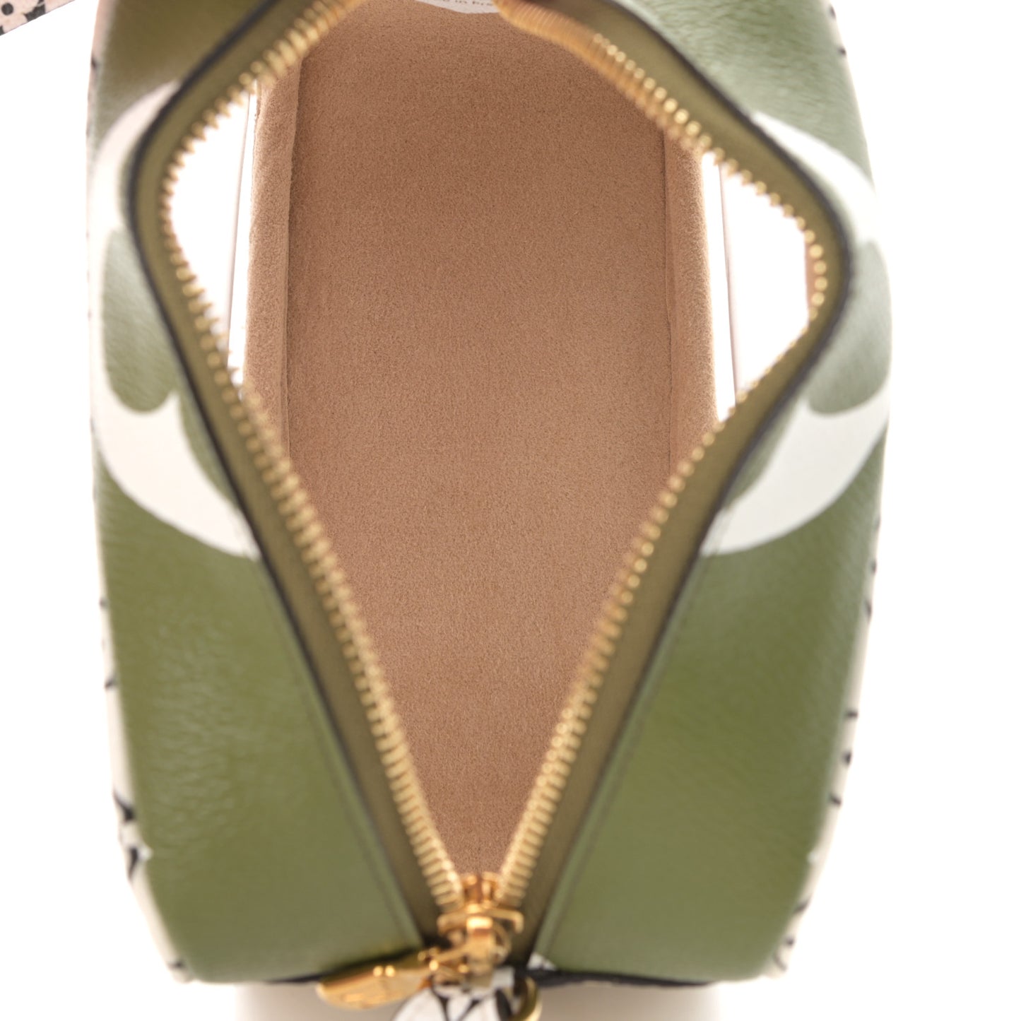 Monogram Giant Beach Pouch Kaki