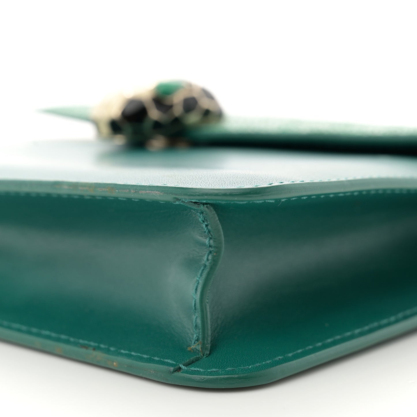 Galuchat Calfskin Serpenti Forever Crossbody Bag Blue