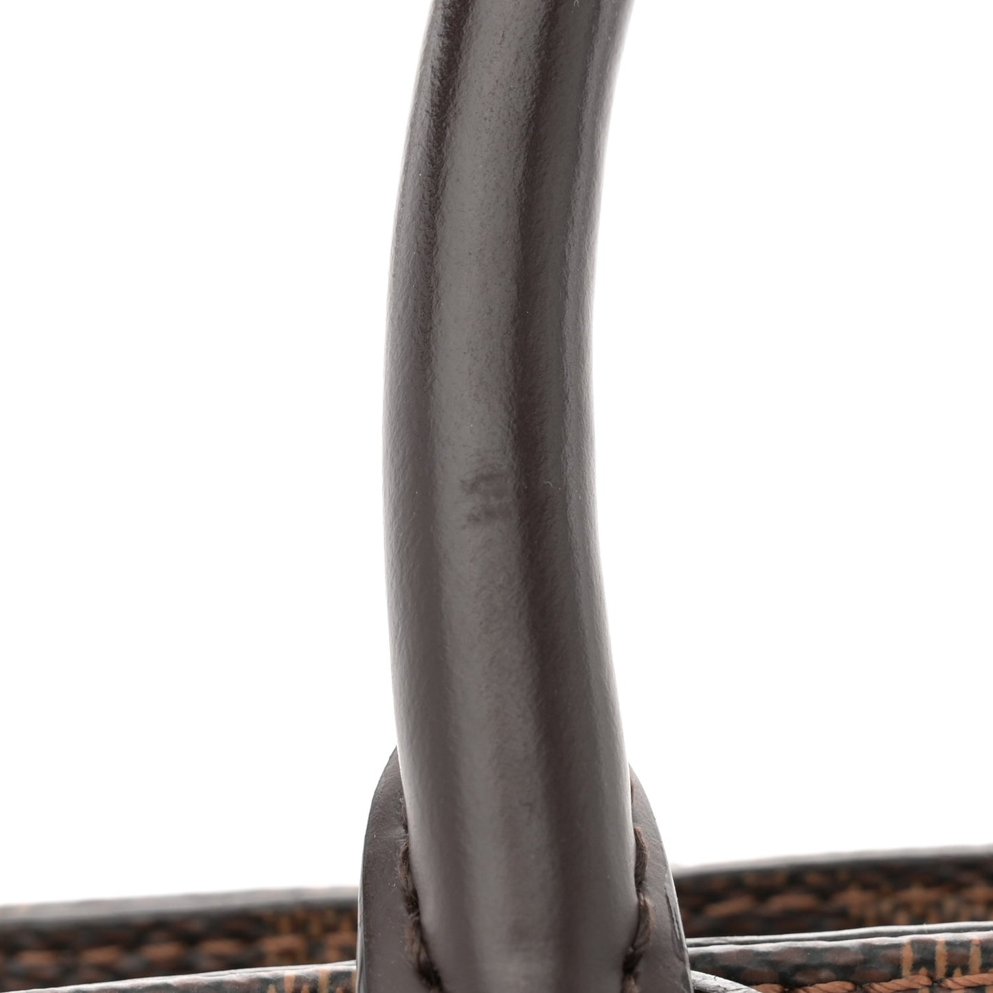 Cuir Taurillon Damier Ebene Normandy Black