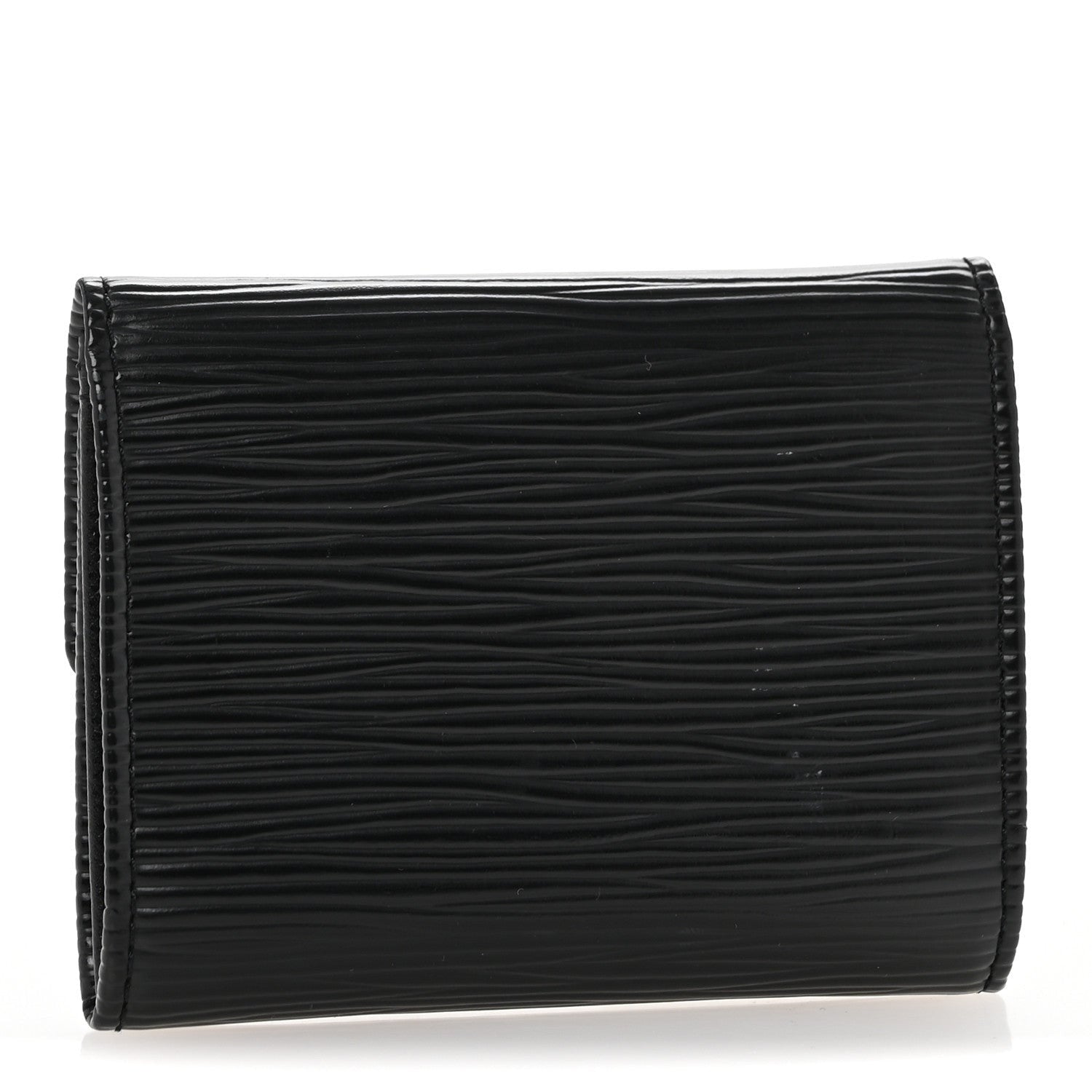Louis Vuitton Epi Porte-Monnaie Simple Coin Purse Black 3 of 7