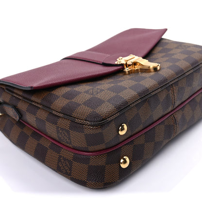 Louis Vuitton Damier Ebene Clapton  Raisin 7 of 8