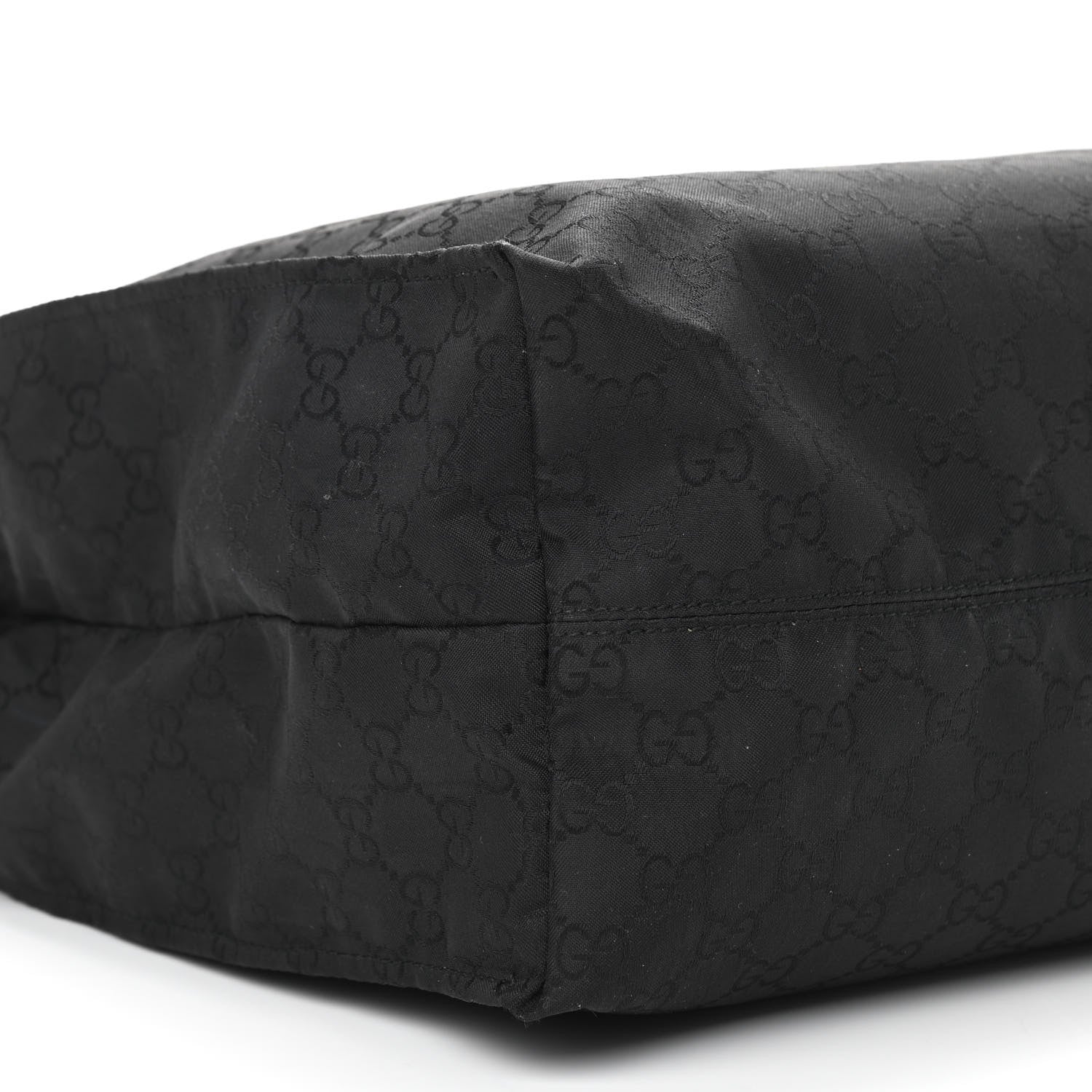 Gucci Nylon Monogram Vertical Tote Black 9 of 10