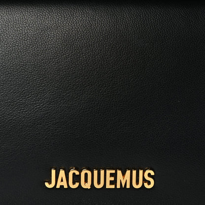 Jacquemus Smooth Calfskin La Petite Pochette Rond Carre Black 6 of 8