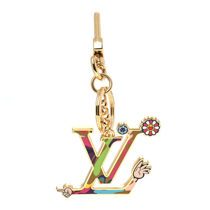 Louis Vuitton LV X TM Iconic Superflat Bag Charm Key Holder Multicolor 1 of 4