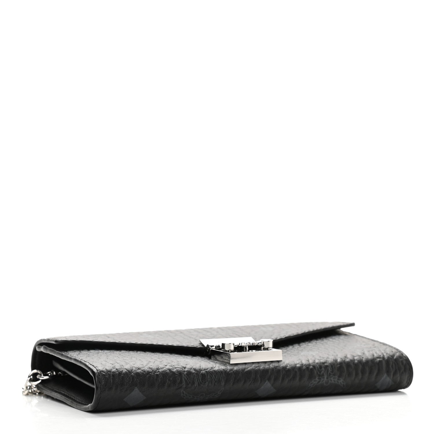 MCM Visetos Large Patricia Wallet On Chain Black 4 of 9