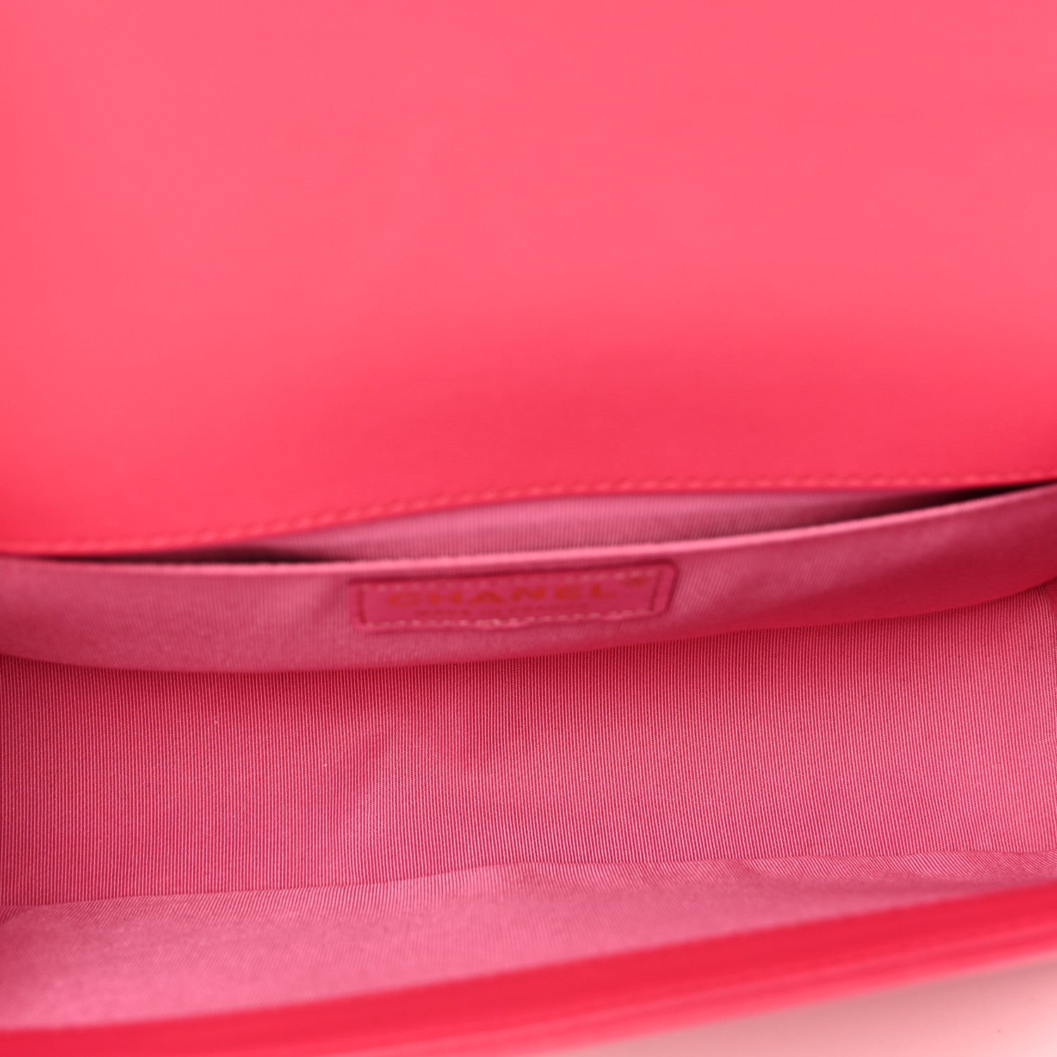 Chanel Lambskin Quilted Medium Boy Flap Fuchsia 6 of 10