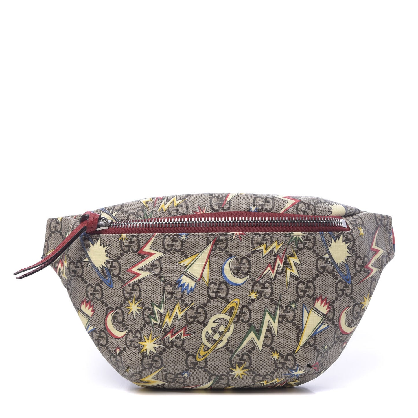 GG Supreme Monogram Childrens Space Print Belt Bag Multicolor