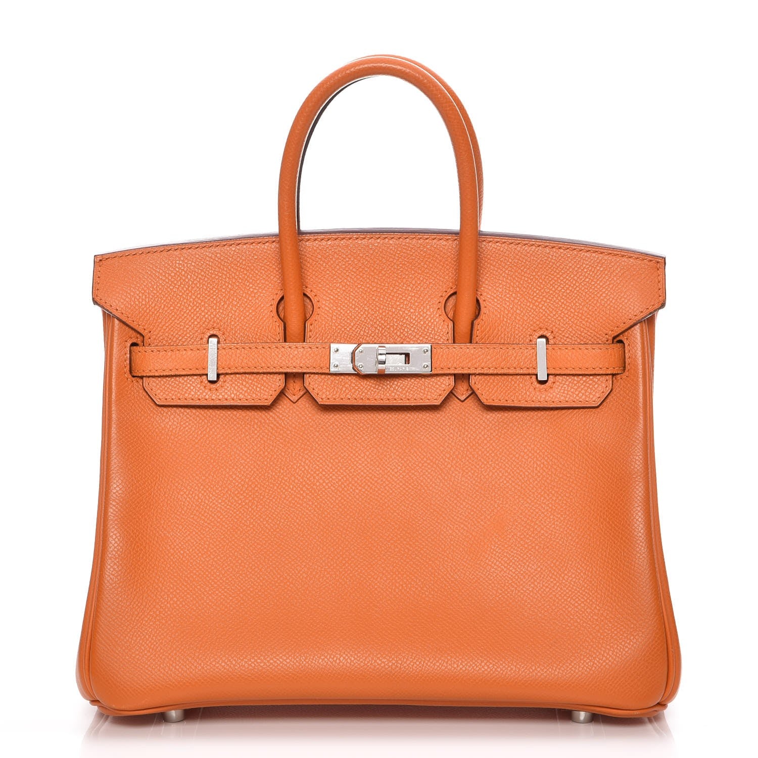 Hermes Epsom Birkin 25 Orange 1 of 24