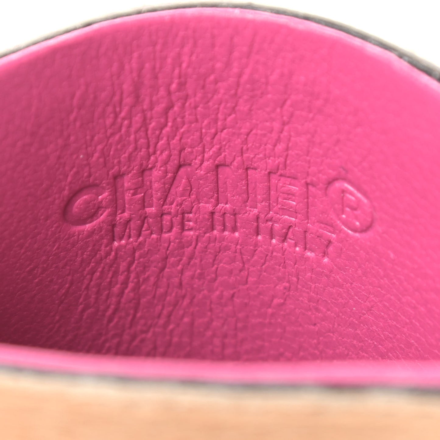 Lambskin Pony Hair Cigarette Case Pink