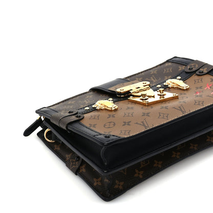 Louis Vuitton Reverse Monogram Trunk Clutch Black 7 of 8