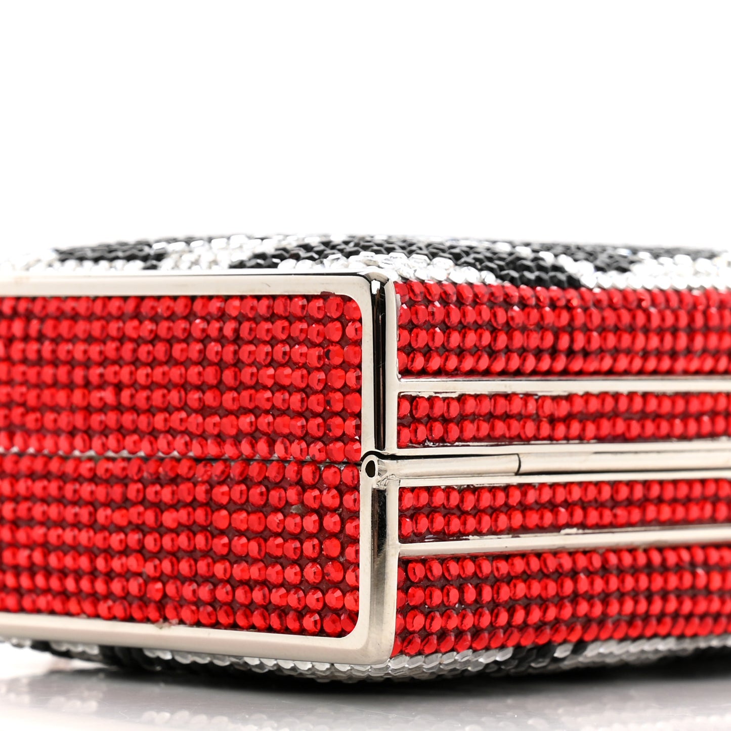 Swarovski Crystal Minaudiere Clutch Multicolor