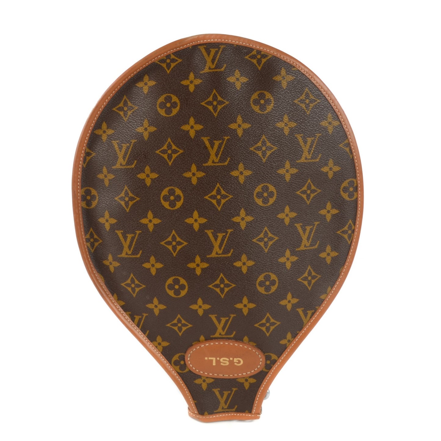Monogram French Company Tennis Racquet Cover
