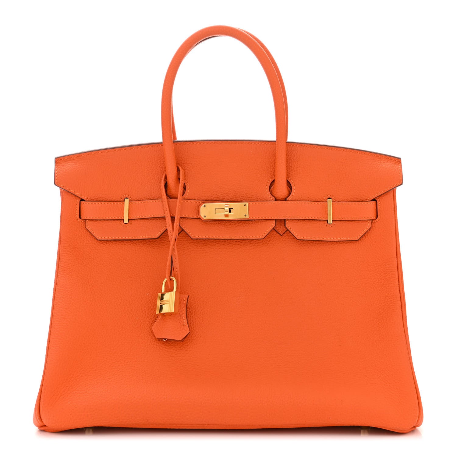 Hermes Togo Birkin 35 Orange 1 of 16