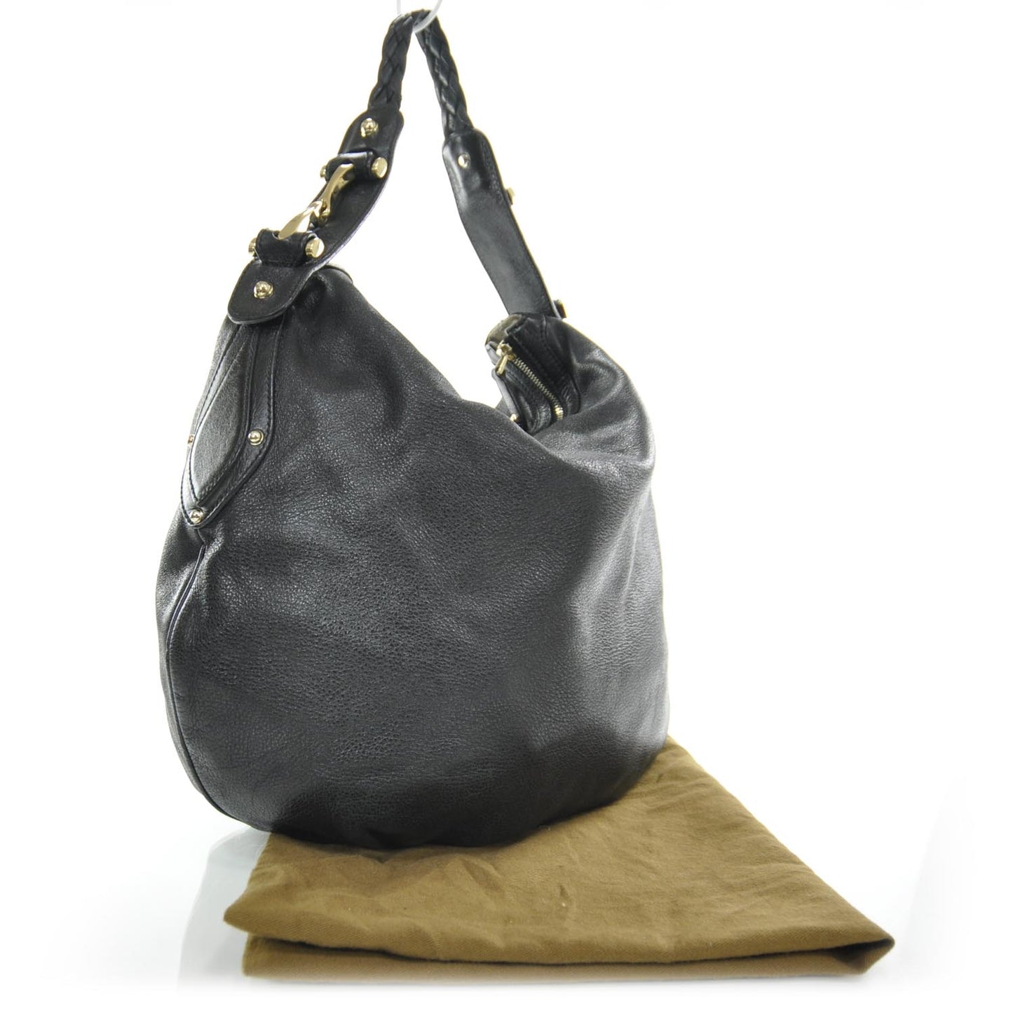 Leather Pelham Medium Hobo Black