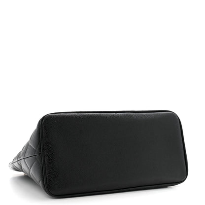 Chanel Caviar Quilted Medallion Tote Black 4 of 7