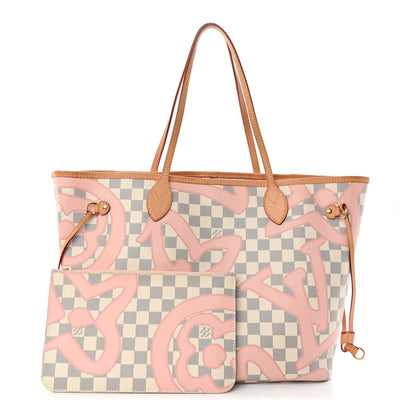 Louis Vuitton Damier Azur Tahitienne Neverfull MM 1 of 12