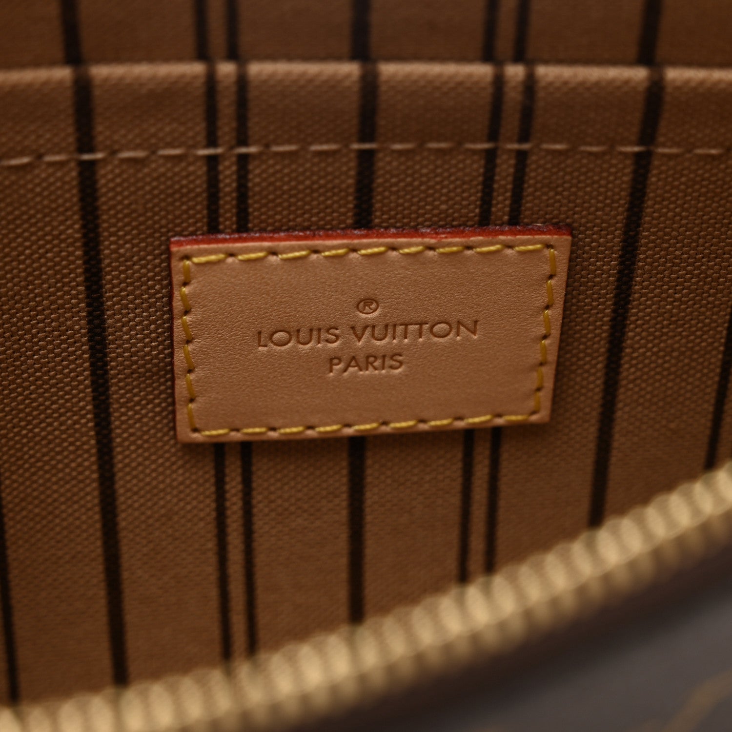 Louis Vuitton Monogram Neverfull MM GM Pochette 6 of 6