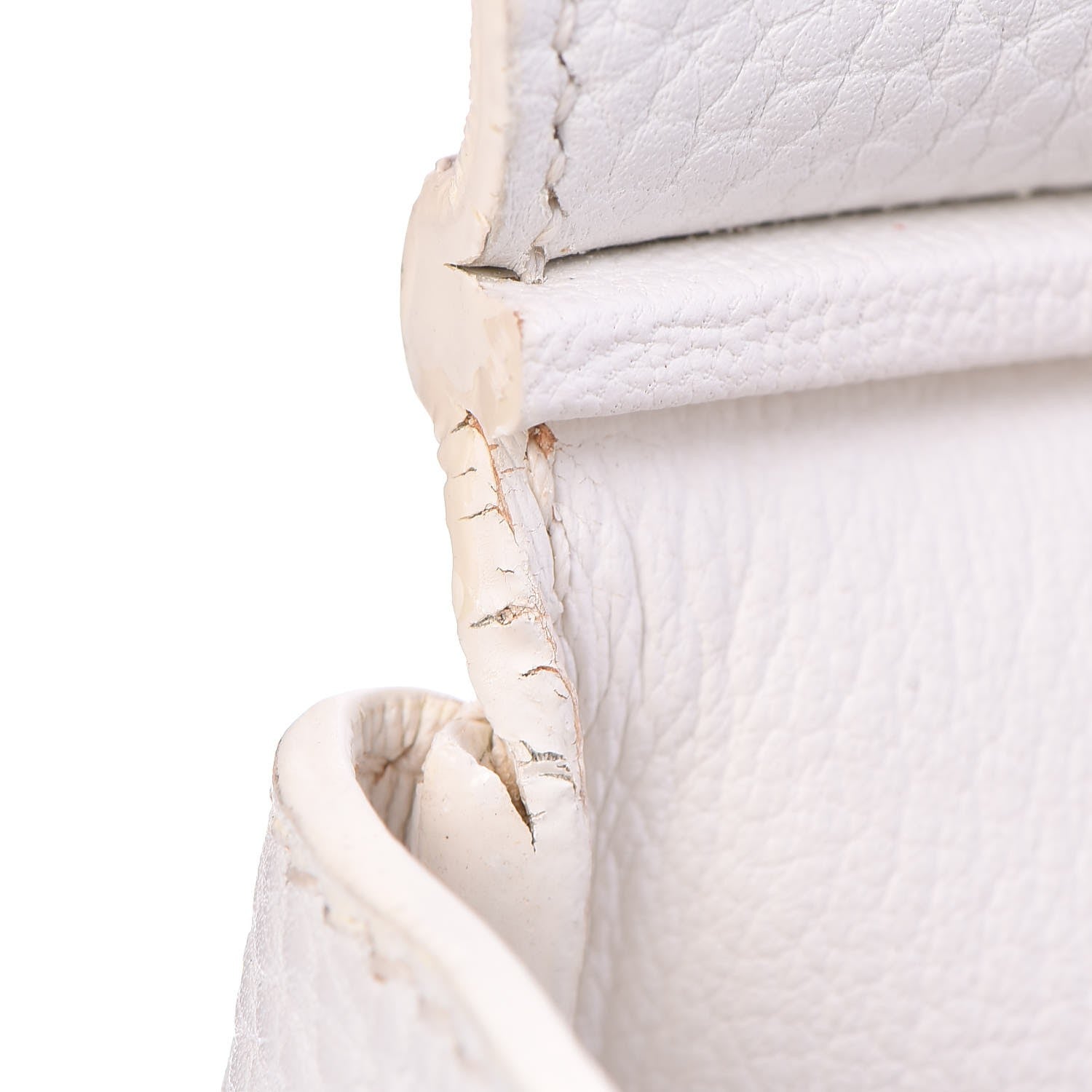 Hermes Taurillon Clemence Birkin 35 White 26 of 45