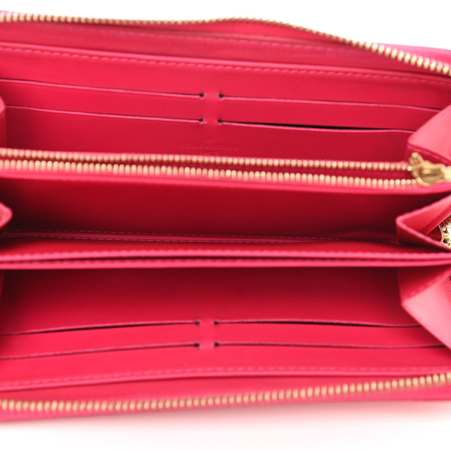 Louis Vuitton Vernis Zippy Wallet Rose Pop 5 of 12