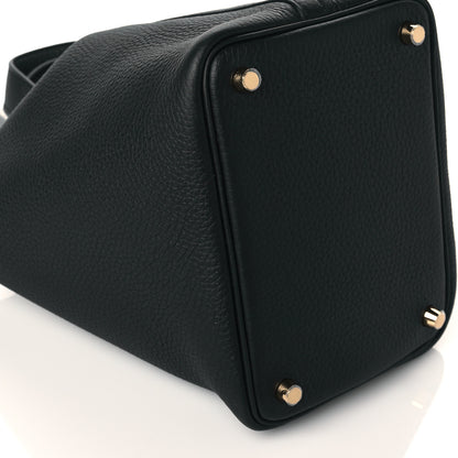 Hermes Taurillon Clemence Picotin Lock 18 PM Black 10 of 11