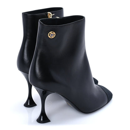 Chanel Calfskin Cap Toe Ankle Boots 37 4 of 8