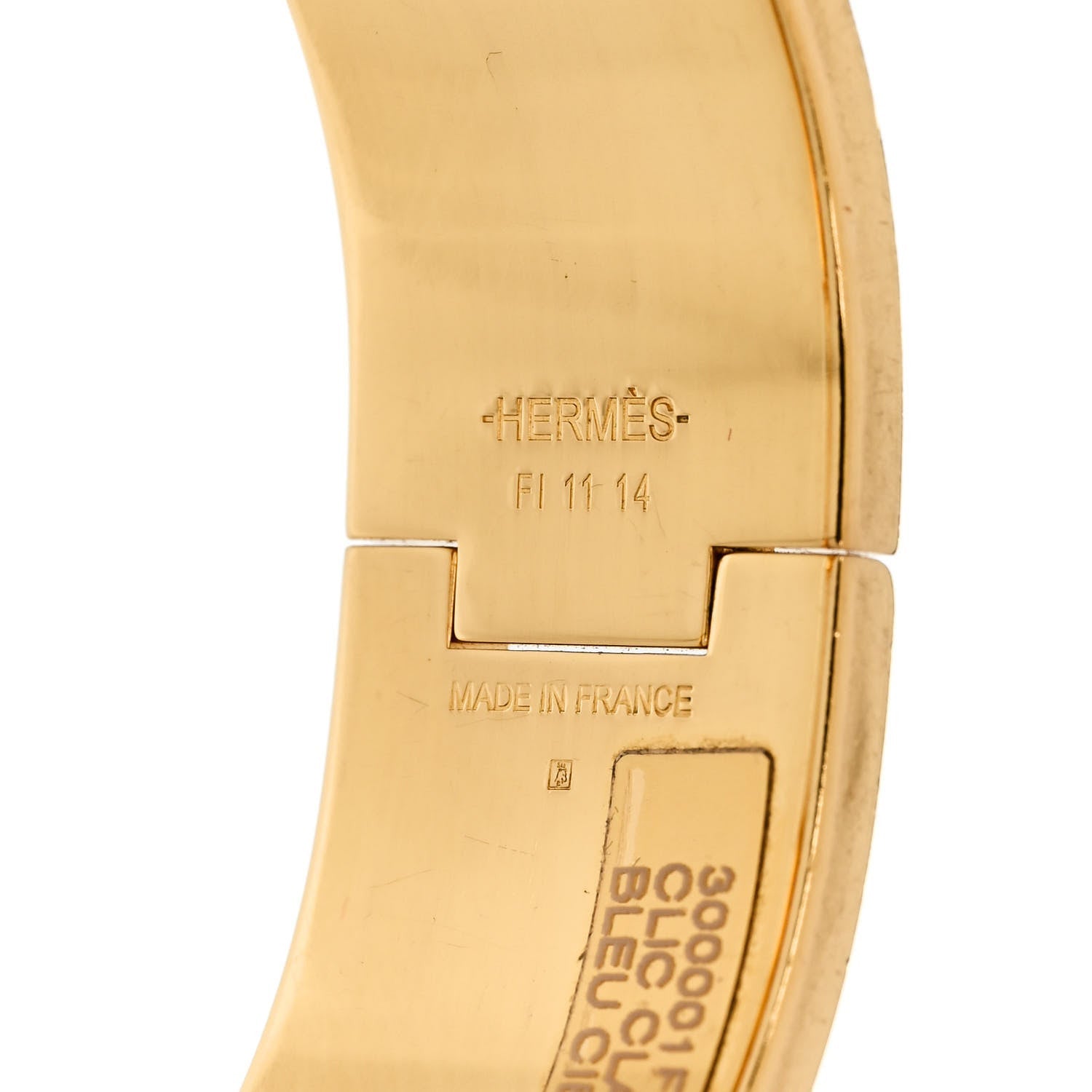 Hermes Enamel Wide Clic Clac H Bracelet PM Bleu Cielo 4 of 4