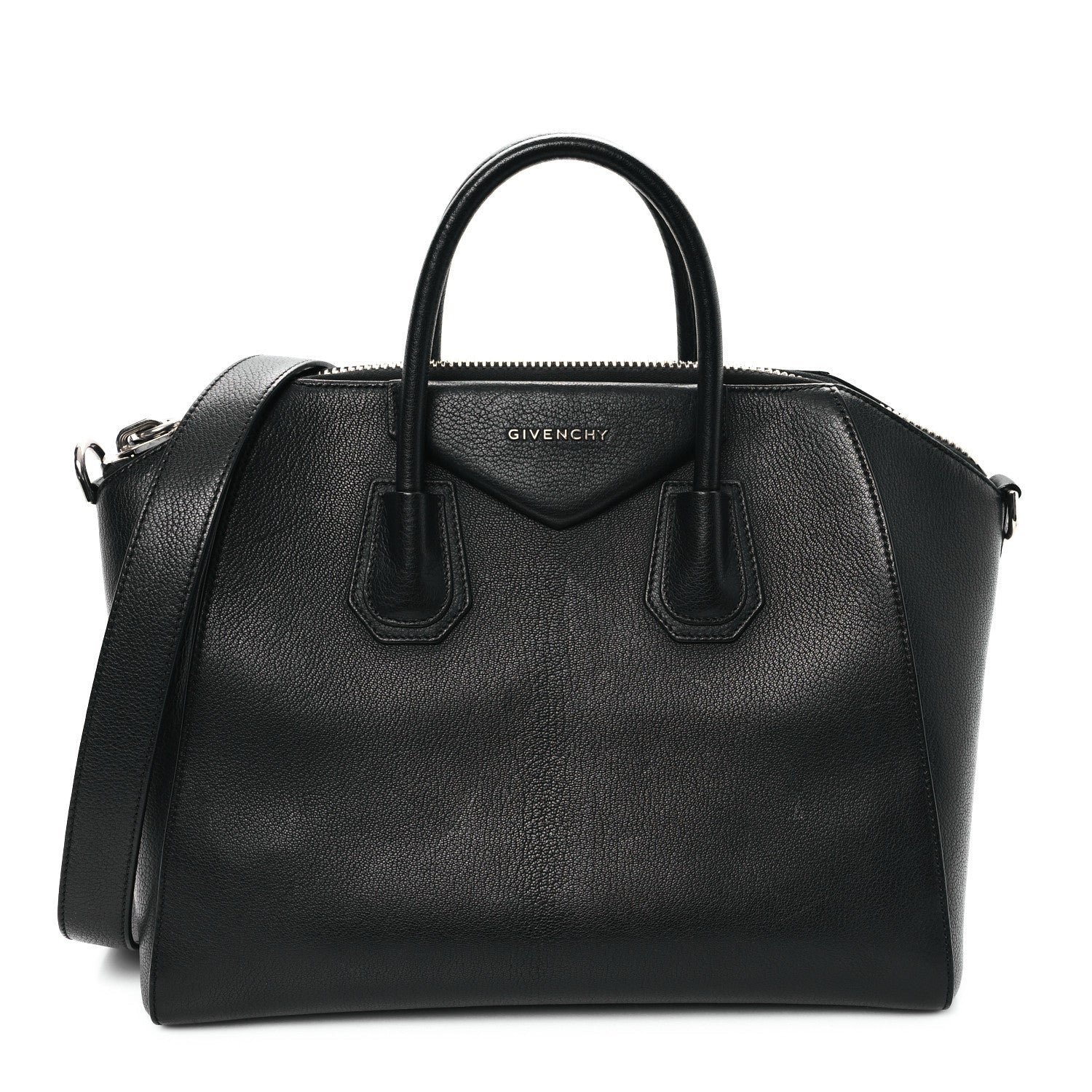 Givenchy Sugar Goatskin Medium Antigona Black 1 of 7