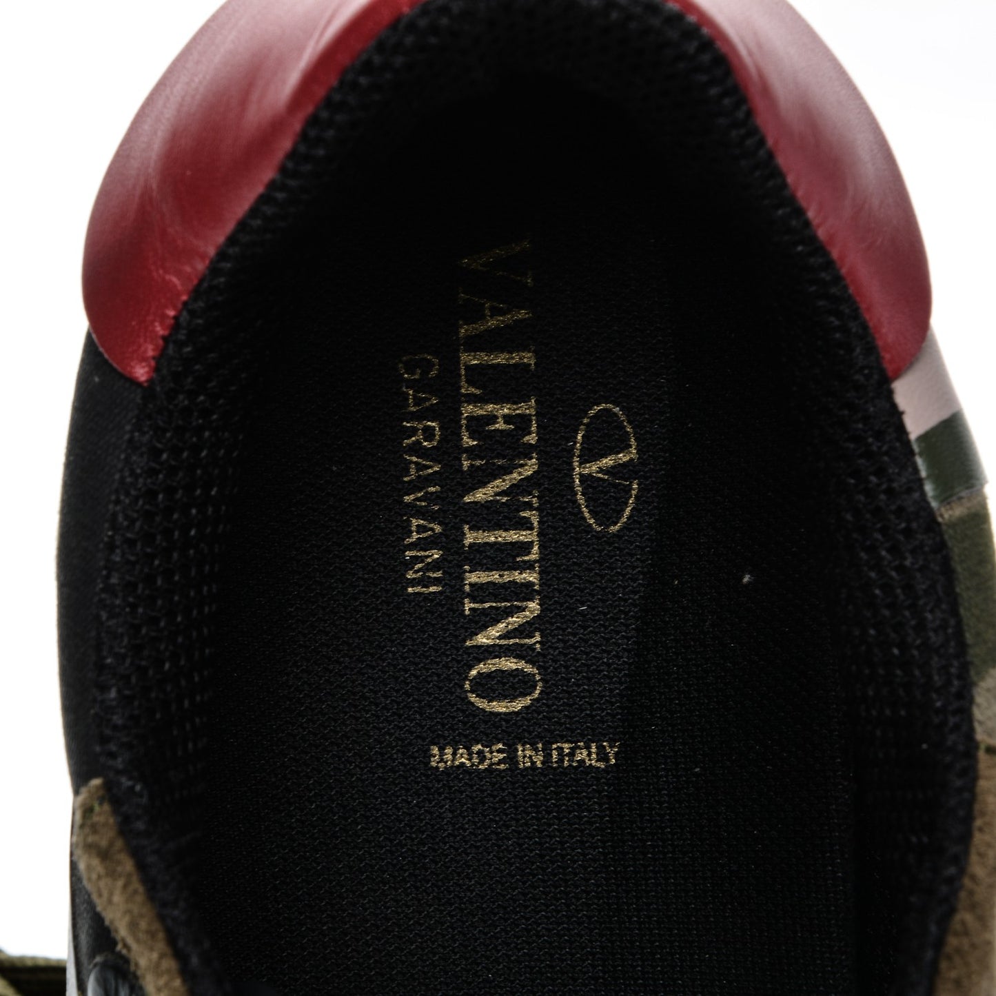 Nappa Suede Camouflage Mens Rockrunner Sneakers 41 Multicolor