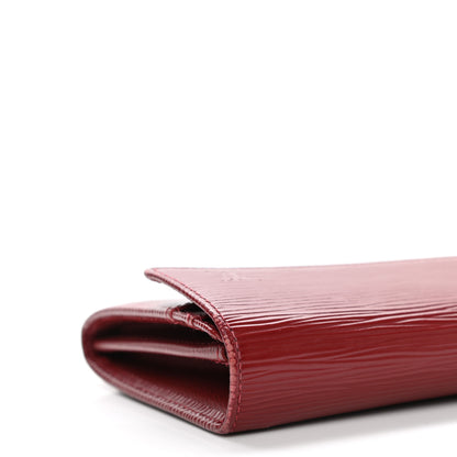 Louis Vuitton Epi Sarah Wallet Rubis 9 of 10