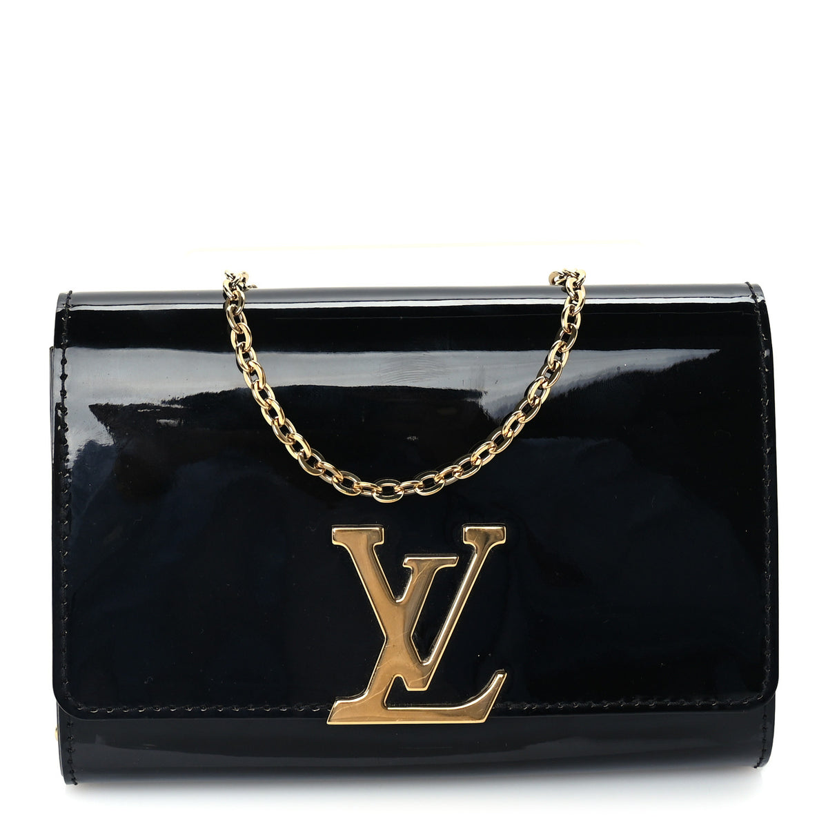 Patent Chain Louise PM Black Black