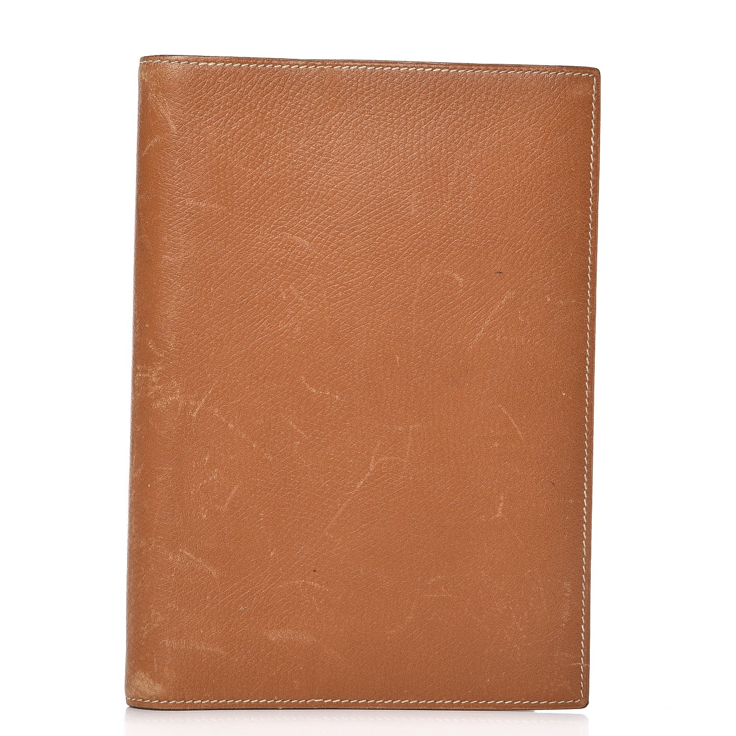 Hermes Courchevel Globe Trotter Agenda Cover GM Gold 1 of 12