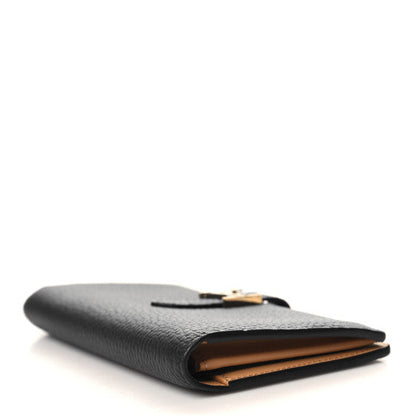 Louis Vuitton Taurillon LV Vertical Capucines Wallet Black Arizona 4 of 6