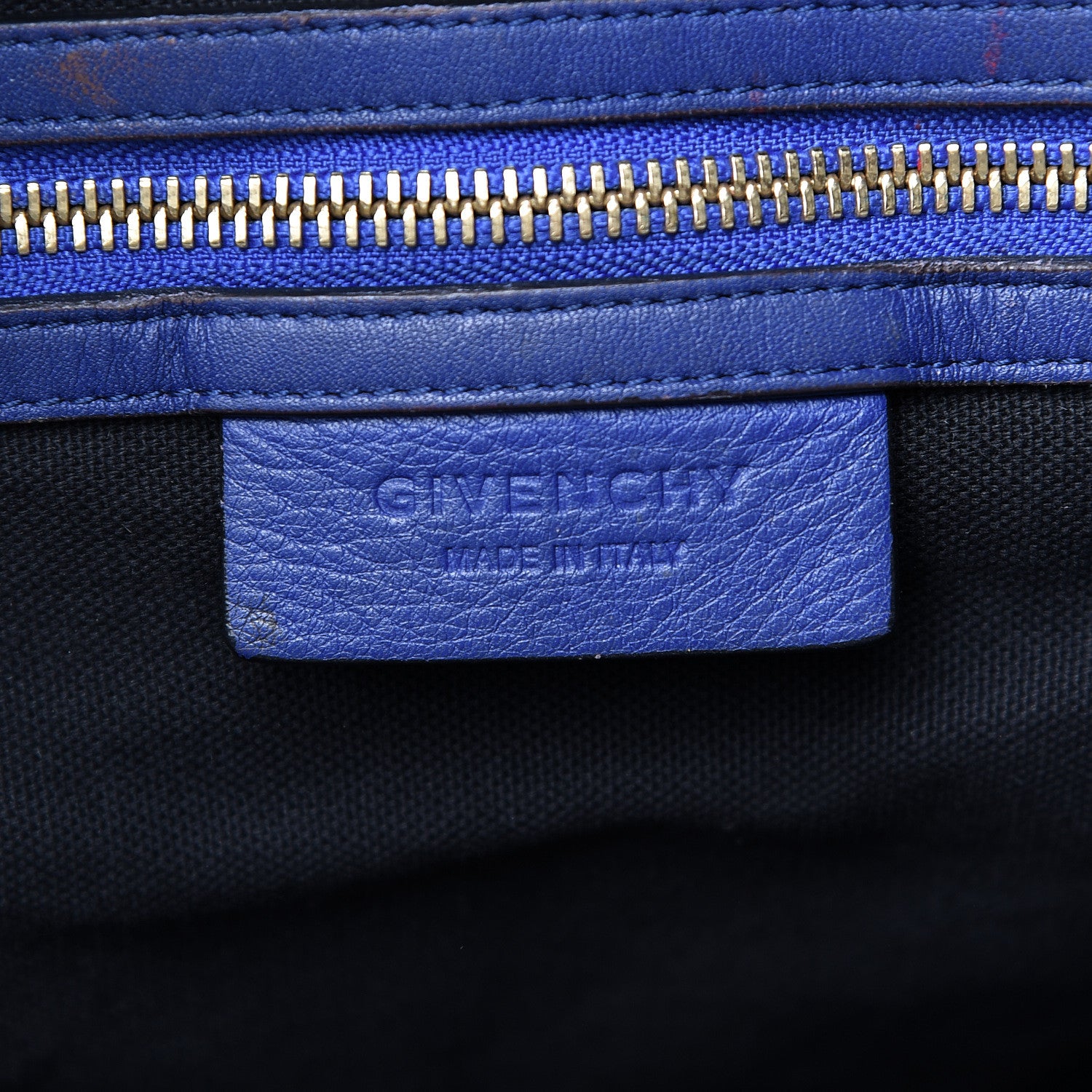 Givenchy Calfskin Medium Nightingale Bright Blue Black 6 of 21