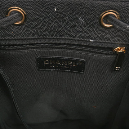 Chanel Caviar Quilted Backpack Bag Black 6 of 9