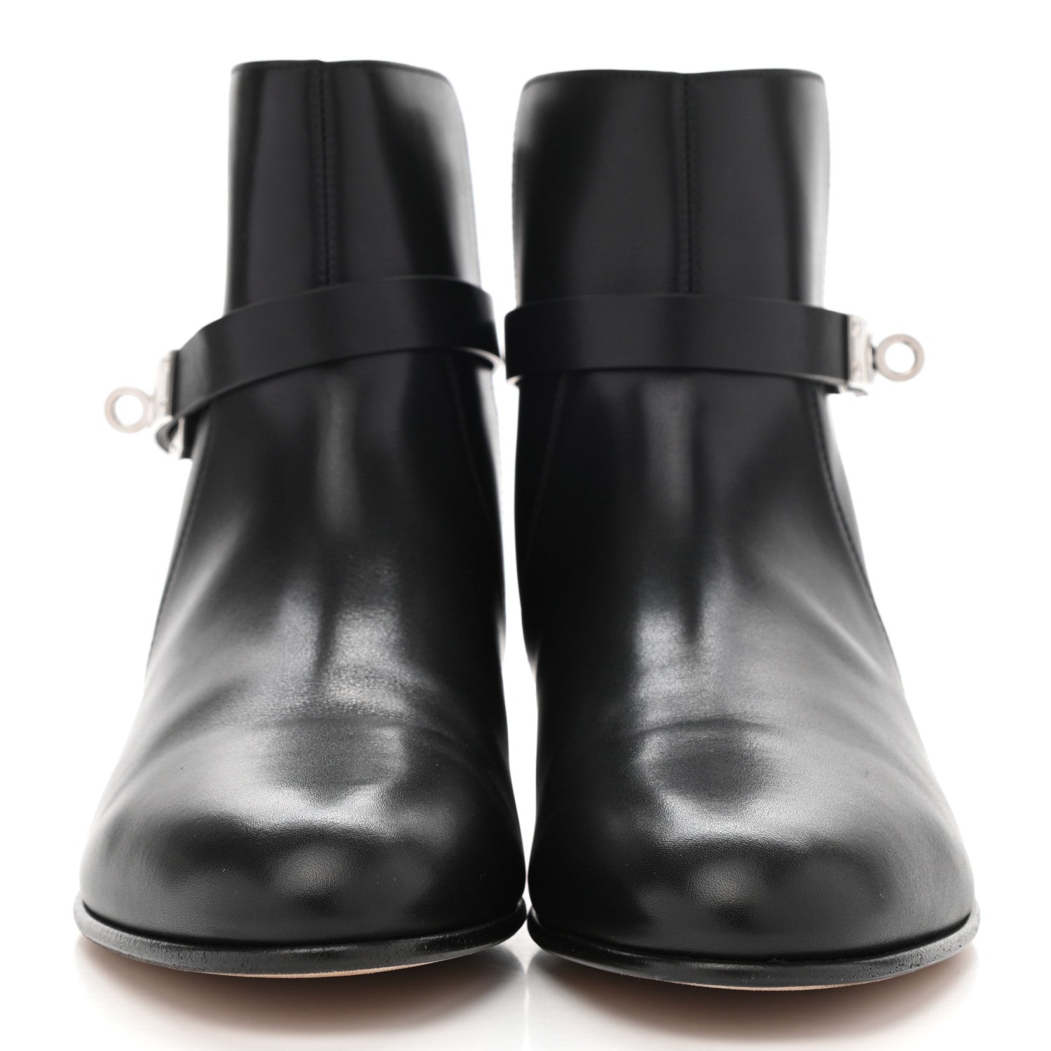 Hermes Calfskin Neo Low Boots 39 Black 2 of 10