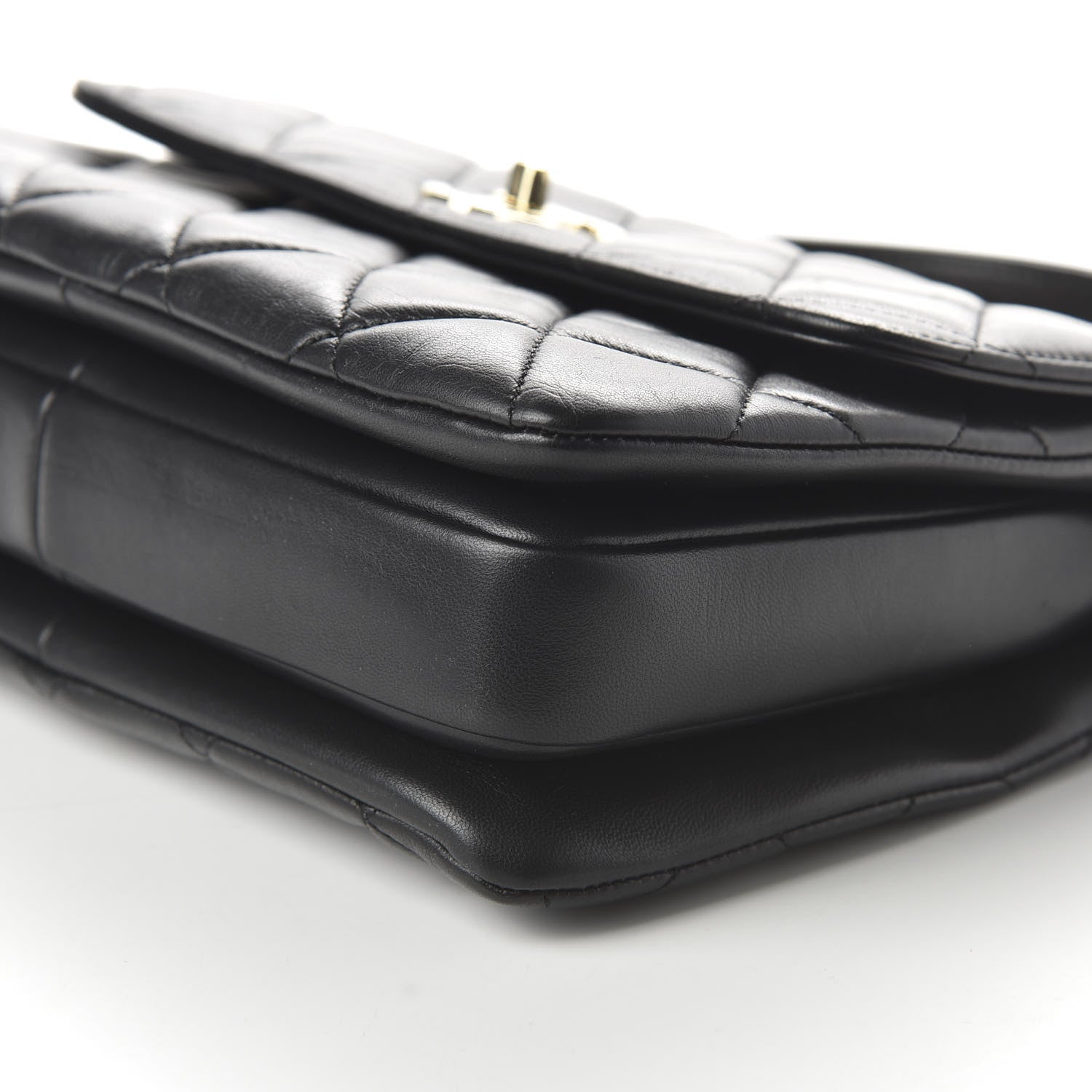 Chanel Lambskin Quilted Small Trendy CC Dual Handle Flap Bag Black 7 of 12