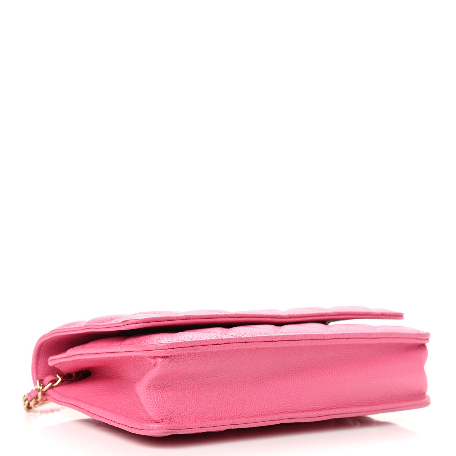 Chanel Caviar Quilted Wallet On Chain WOC Pink 4 of 13