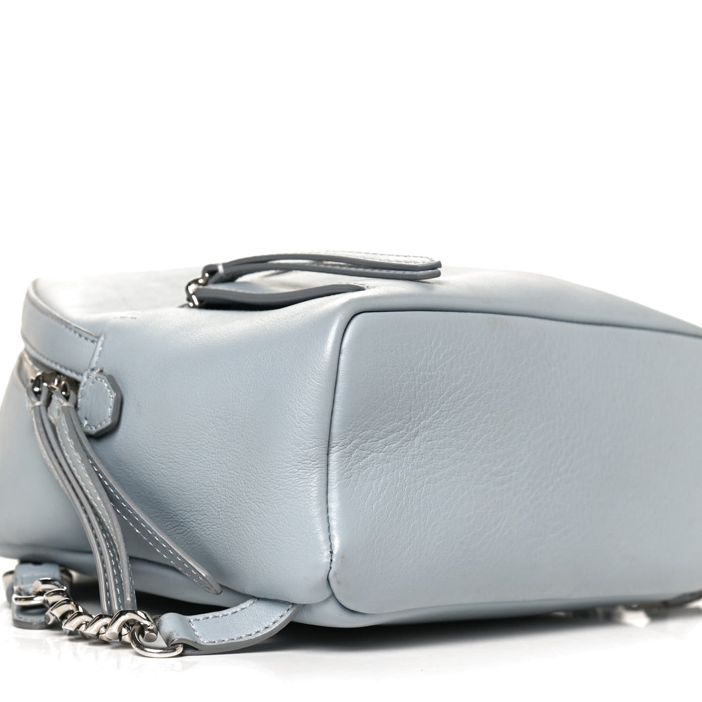 Vitello Dolce Crystal Flowerland Croc Tail Mini Backpack Grey