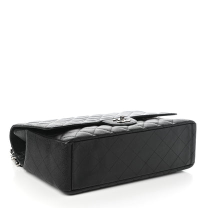 Chanel Caviar Quilted Maxi Single Flap Black 4 of 10