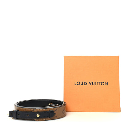 Louis Vuitton Monogram Bandouliere Shoulder Strap Black 3 of 3