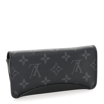 Louis Vuitton Monogram Eclipse Woody Sunglass Case 4 of 7