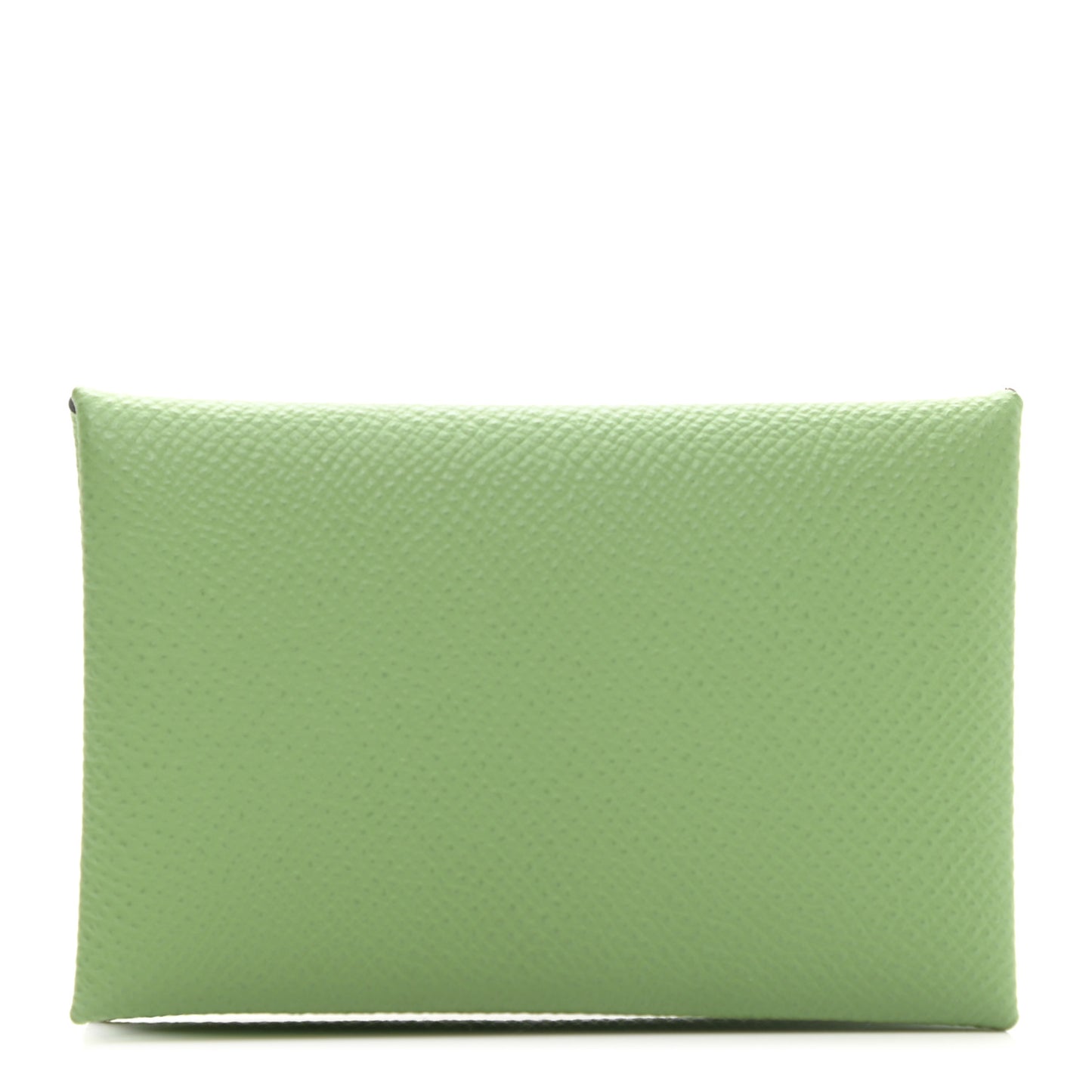 Epsom Calvi Card Case Vert Criquet