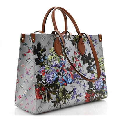 Louis Vuitton Monogram LV Garden OnTheGo MM Silver 3 of 7