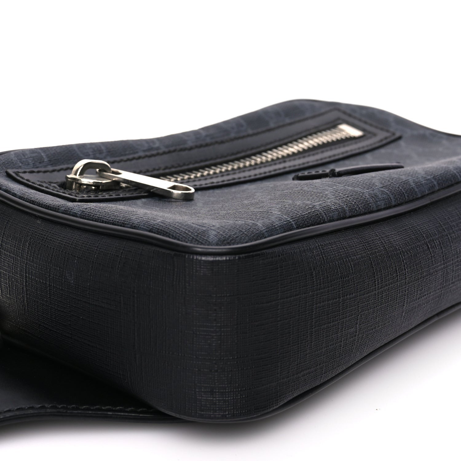 Gucci Soft GG Supreme Monogram Web Belt Bag Black Grey 7 of 8